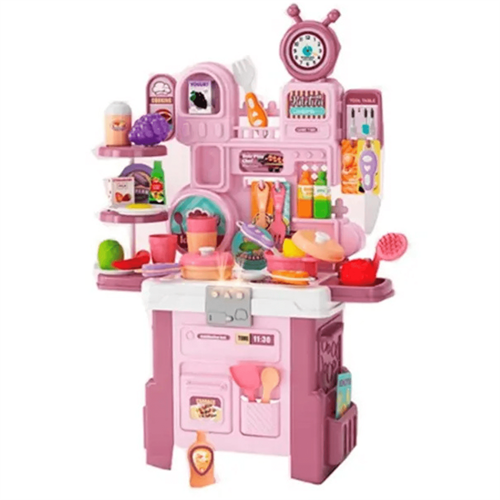 56 Pcs Kids Kitchen Pretend Playing Toys Set