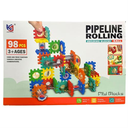 98 Pcs Pipeline Rolling Building Blocks 0026 Ball