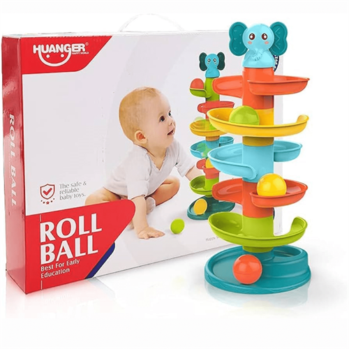 Ball Drop and Roll Ramp Toy 18m+