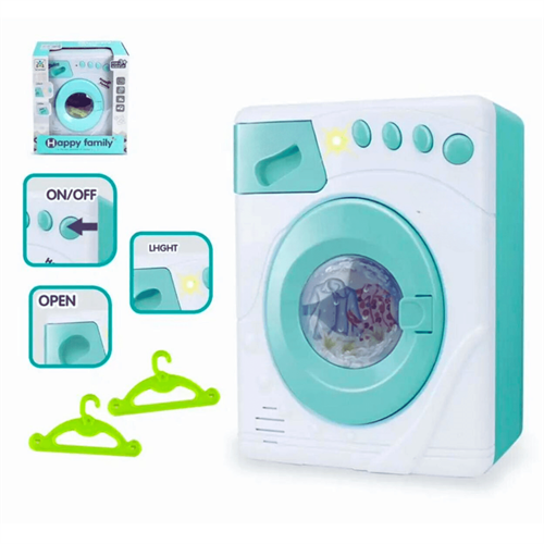 Battery Operated My Home Children's Toy Washing Machine 3+