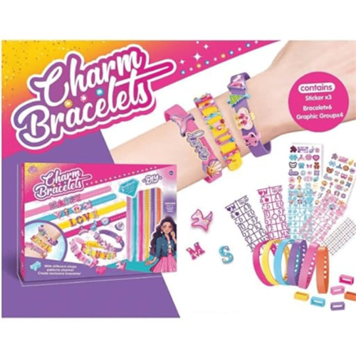 Charming Bracelet Makers for Kids Creative Jewelry Craft Kit