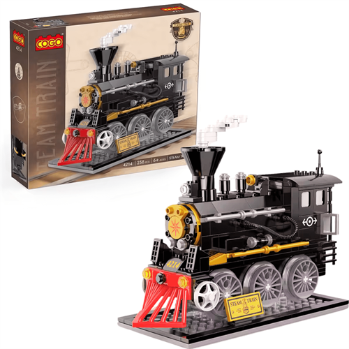 COGO Classic Steam Train Set - 246 PCS (6+)