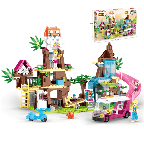 COGO GIRLS PET TRAINING PARK - 632 PCS (6+)