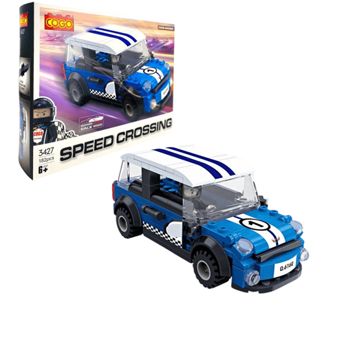 COGO Speed Car Building Brick Block 3427