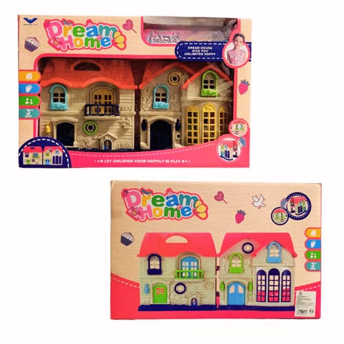 Dream House Play Dollhouse Set Aged 3+