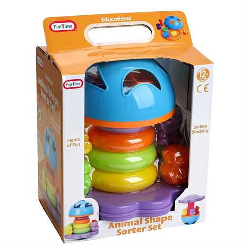 Fun Time - Animal Shape Sorter Set