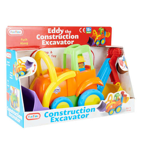 Funtime Eddy the Construction Excavator