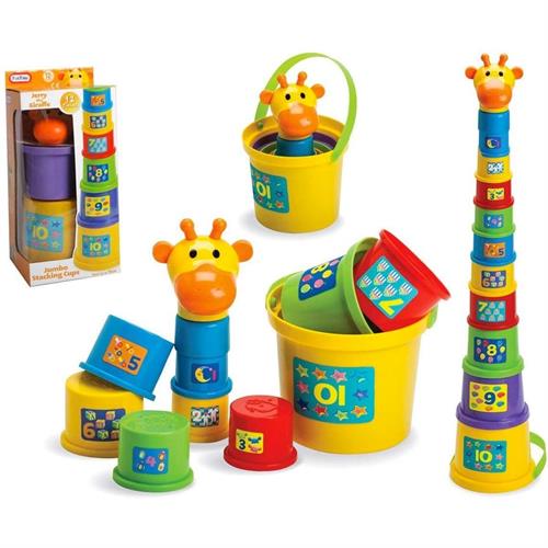 Fun Time - Gerry the Giraffe Jumbo Stacking Cups