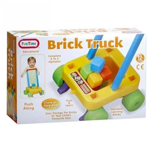 Fun Time - Push Along Brick Truck