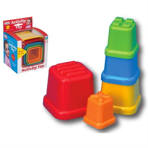 Fun Time Stacking Tower Activity Toy