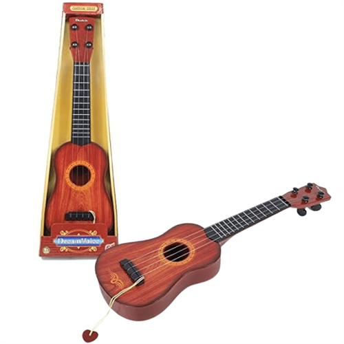 Musical Acoustic Toy Guitar with Adjustable Tuning Knob