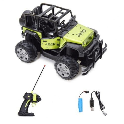 Off-Road Remote Control Car with Friction Powered Wheels 0026 Openable Doors (6+)