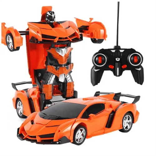 Remote Control Deformation Robot Car 6+
