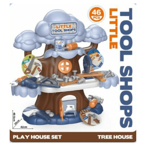 Tree House Tool Set Hut - 46 pcs