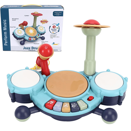 Electronic Kids Toddler Toy Drum set (3+)