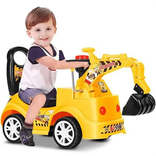 Kids Ride-On Backhoe Excavator