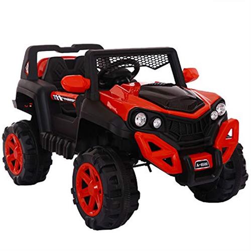 Kids Ride on Jeep with 12V Rechargeable Battery, Music, Lights and Remote Control