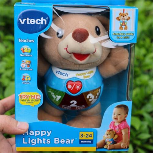 VTech Happy Lights Bear (Blue)