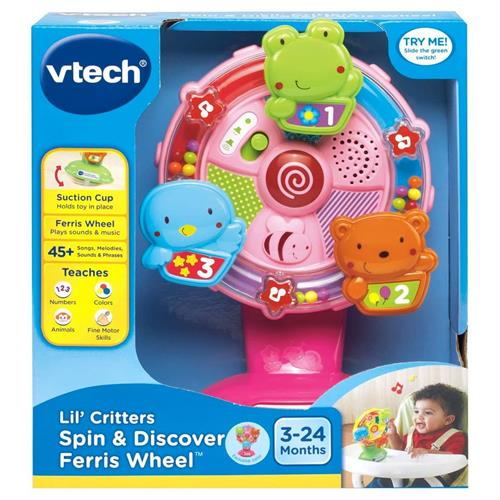 VTech Lil' Critters Spin and Discover Ferris Wheels - Pink