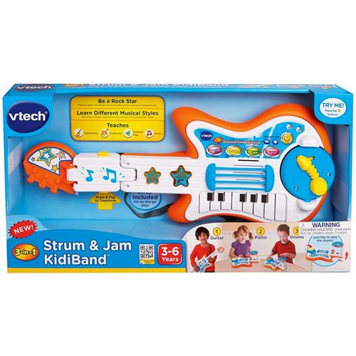 VTech Strum and Jam Kidi Musical Guitar Band