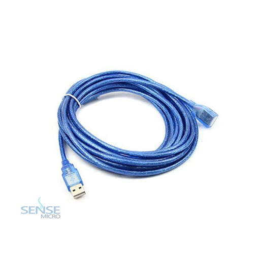 EXTENTION CABLE 5M USB 2.0-BLUE