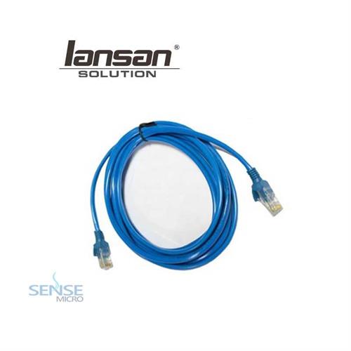 PATCH CODE CABLE - LANSAN CAT5E 5M BLUE(LC5E-05FBL)