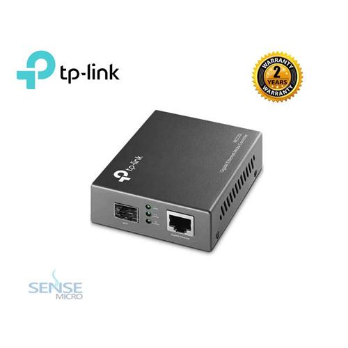 CONVERTER - TP-LINK MC220L GIGABIT SFP MEDIA CONVERTER -