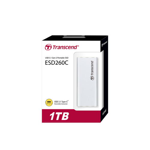 TRANSCEND ESD260C 1TB SSD PORTABLE (3y)