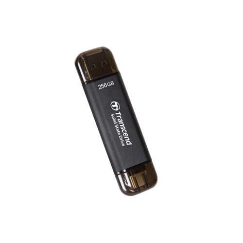 TRANSCEND ESD310C 256GB DUAL USB PORTABLE SSD(5y)