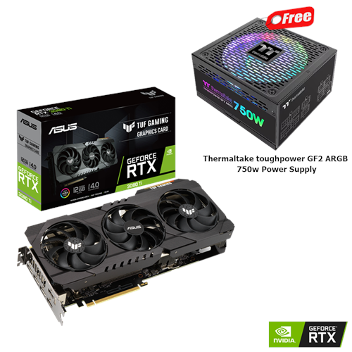 ASUS TUF-RTX3080TI-O12G-GAMING 12GB GRAPHICS CARD(3y)