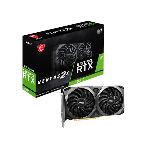 MSI GEFORCE RTX 3050 VENTUS 2X 8G OC GRAPHIC CARD(3y)