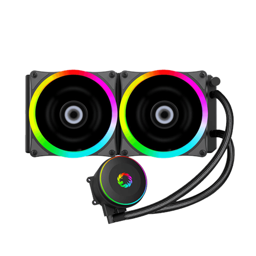 COOLING SYSTEM - GAMEMAX ICEBERG240-RAINBOW LIQUID COOLER