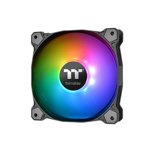 GAMING COOLER FAN - THERMALTAKE PURE PLUS RGB 12 (CL-F063-PL12SW-A)(1y)