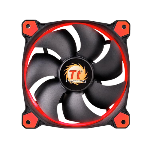 COOLER FAN - THERMALTAKE CL-F038-PL 12RE-A RIING 12 RADIATOR-RED