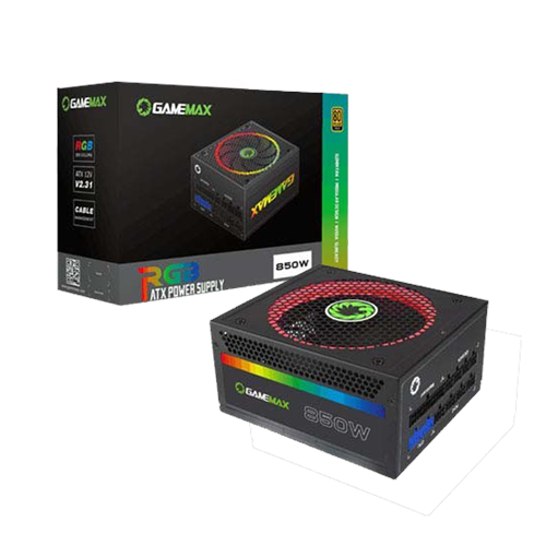 POWER SUPPLY - GAMEMAX RGB-850