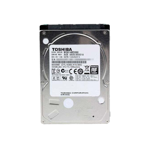 HDD - TOSHIBA 500GB NOTEBOOK SLIM(2y)