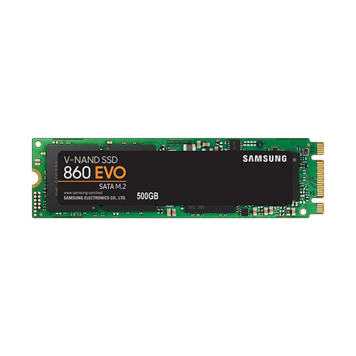 SAMSUNG 860 EVO 500GB M.2 (MZ-N6E500BW) (3y)
