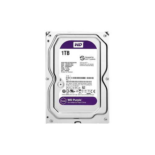 WD 1TB PURPLE SERVERLINE HDD(3y)