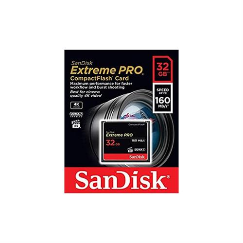 CF MEMORY - SANDISK EXTREEM PRO 32GB (SDCFXPS-032G-X46) (3y)