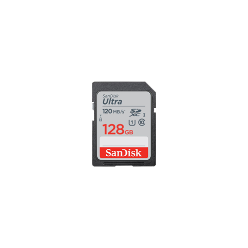 Memory Card- SANDISK 128GB Ultra C10, 120MB/s (SDSDUN4-128G-GN6IN) (10y)