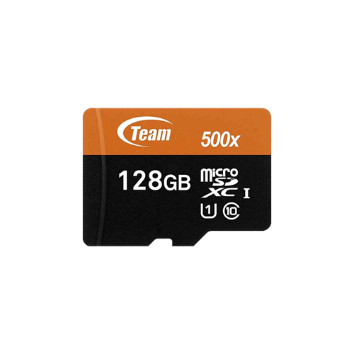 TEAM MICRO SDXC 128GB CLS10 WITH ADAPTOR (3y)