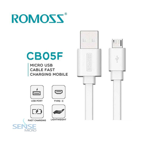 CABLE - ROMOSS CB05F MICRO USB DATA & CHARGE
