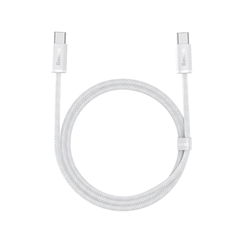 BASEUS DYNAMIC FAST CHARGING TYPE-C TO TYPE-C 100W 1M DATA CABLE(CALD000202)(6m)