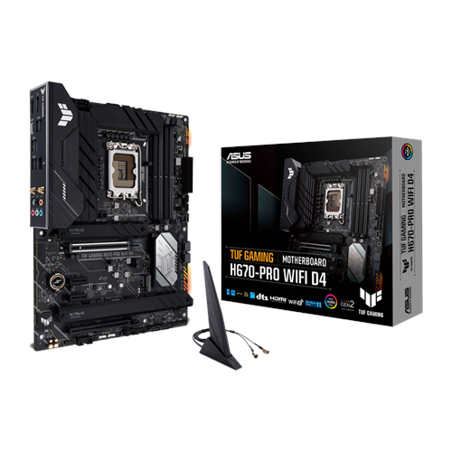 ASUS TUF GAMING H670-PRO WIFI D4 GAMING MOTHER BOARD(3y)