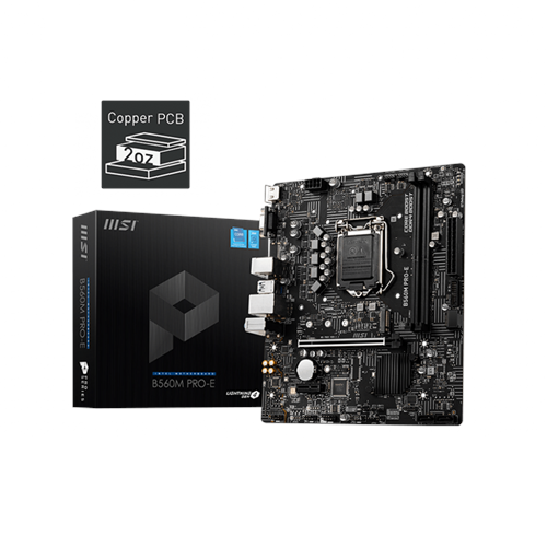 MSI B560M PRO-E GAMING MOTHERBOARD(3y)