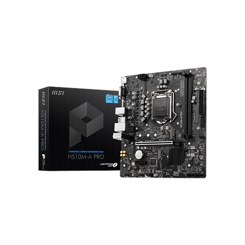 MSI H510M-A PRO MOTHERBOARD (3y)