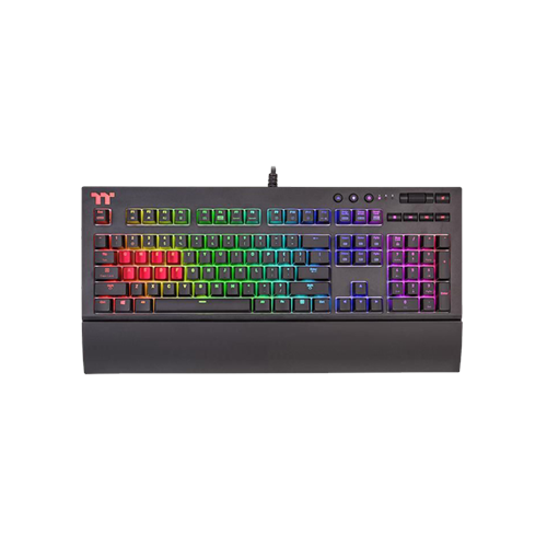 KEYBOARD - THERMALTAKE TT PREMIUM X1 RGB (KB-TPX-BLBRUS-01)(6m)