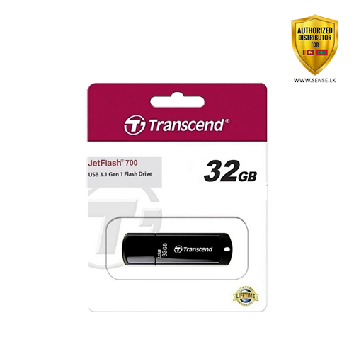 TRANSCEND JF700 32GB USB 3.1 FLASH DRIVE (5y)