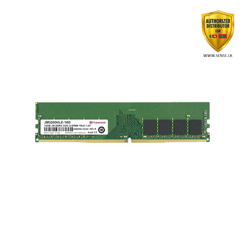 TRANSCEND 16GB DDR4 3200MHZ DESKTOP(JM3200HLE-16G)-(3y)