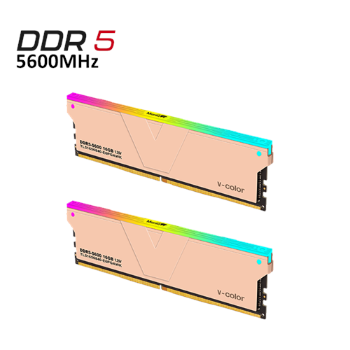V-COLOR GOLDEN ARMIS DDR5 32GB 5600MHZ RGB DESKTOP(3y)